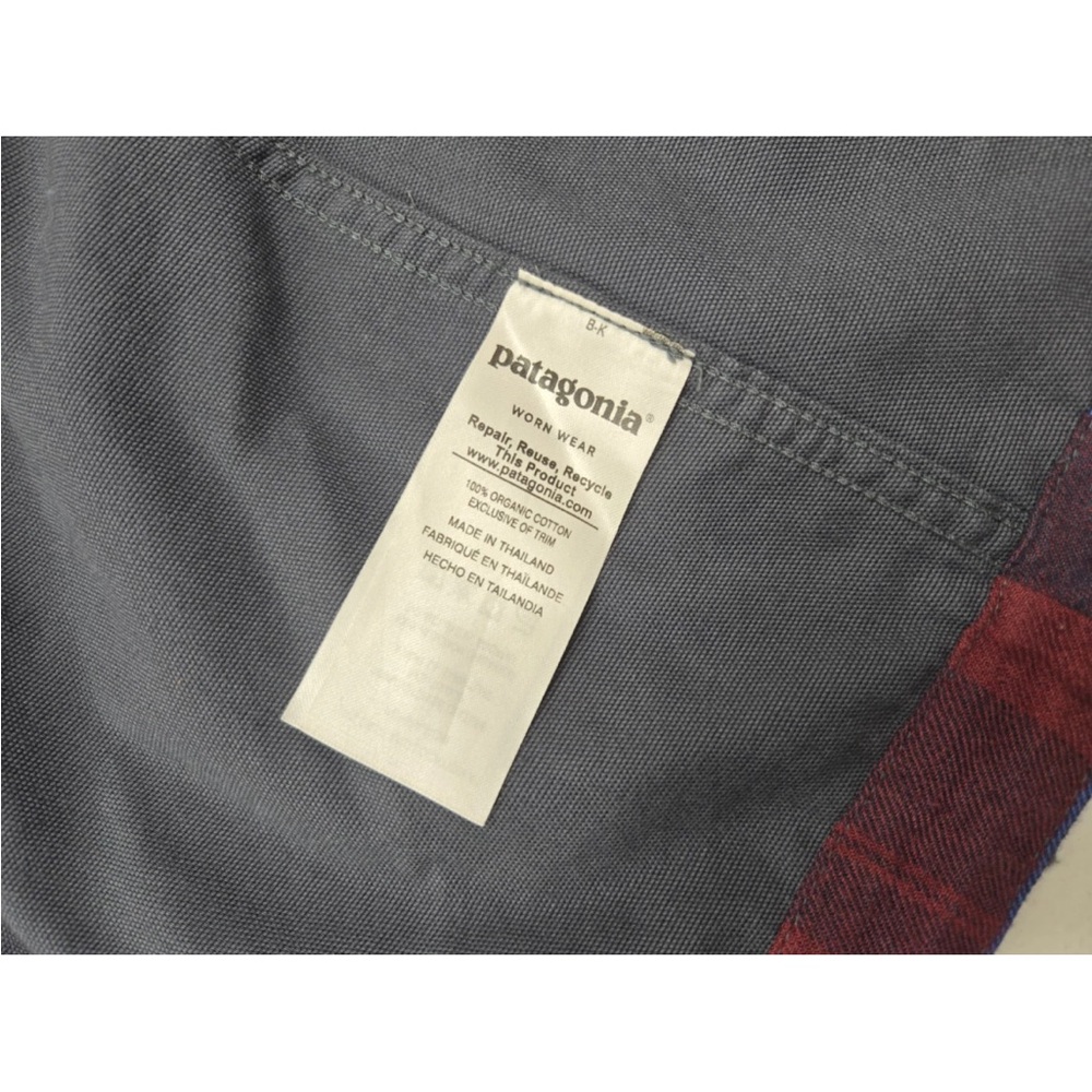 Patagonia Prairie Dawn Jacket Navy Blue Size M Womens Canvas Gorpcore - Picture 5 of 8